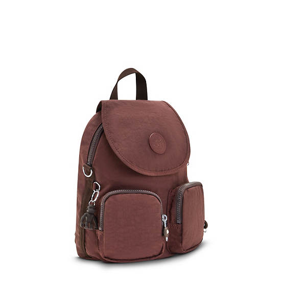 Kipling Firefly Up Convertible Ryggsäck Vinröda | SE 1634WN